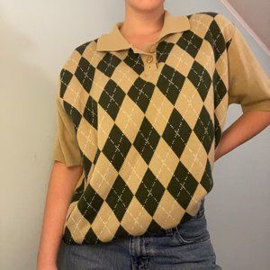 Alfred Dunner Argyle Sweater